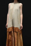 Mutedance 24 Spring/Summer Layered Dress MD-MD24SS81-OLD old gold PM136